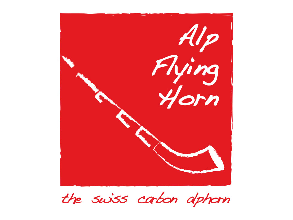 Swiss carbon Alphorn - logo