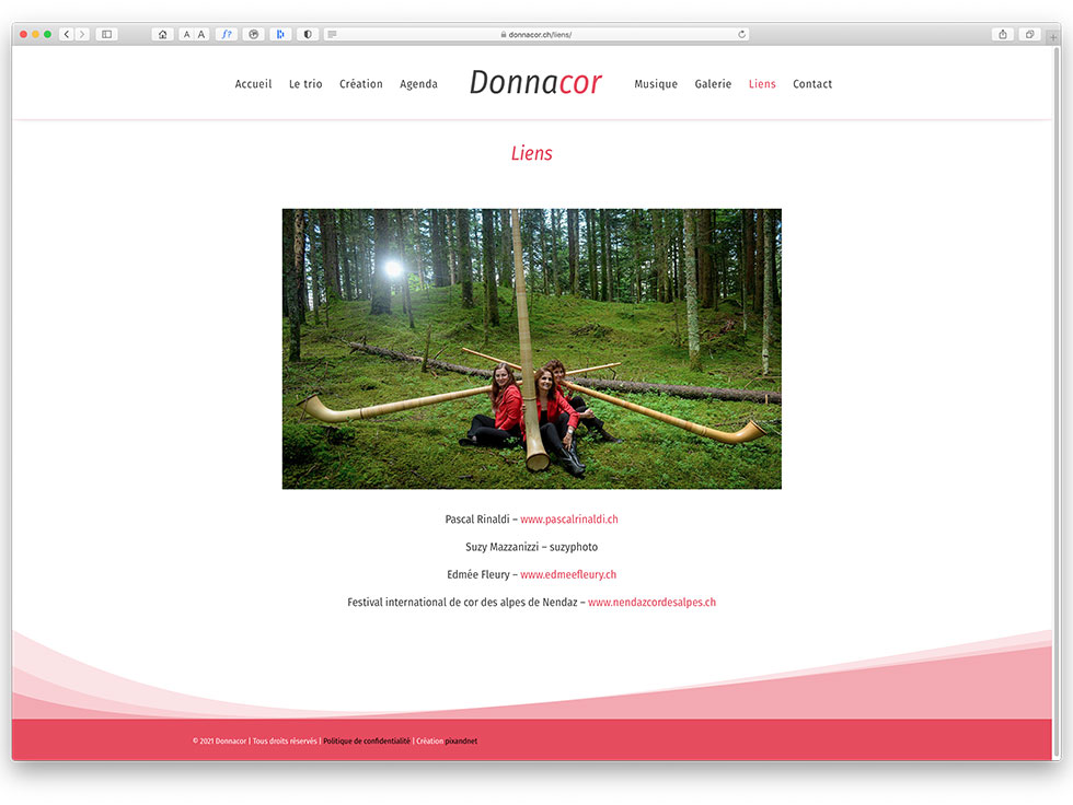 donnacor - siteweb
