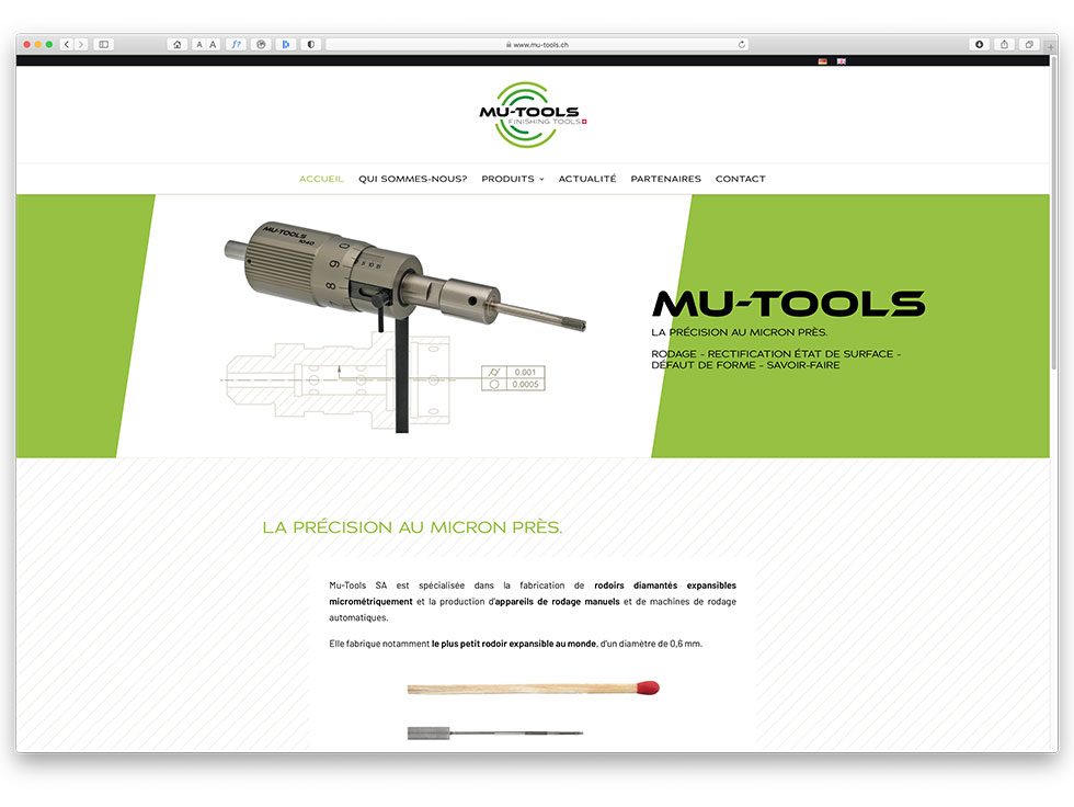 Mu-Tools - site web